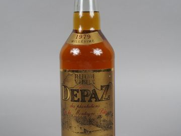 1 BOUTEILLE - RHUM DEPAZ 45° - 1979