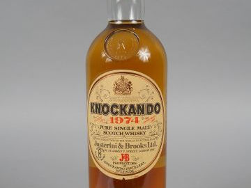 1 BOUTEILLE - WHISKY KNOCKANDO 43 ° - 1974