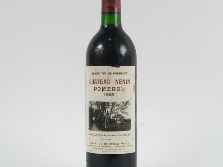 1 BOUTEILLE CHÂTEAU NÉNIN POMEROL - 1985