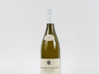 Vente aux enchères 1 BOUTEILLE MEURSAULT GOUTTE D'OR 1er DOMAINE PIERRE BOUZEREAU EMONIN 