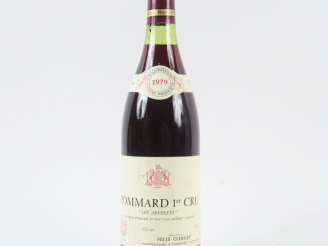 Vente aux enchères 1 BOUTEILLE POMMARD 1er CRU 'LES ARVELETS' FELIX CLERGET - 1979