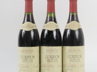 Vente aux enchères 3 BOUTEILLES CORTON GC A. NOIROT CARRIÈRE - 1994