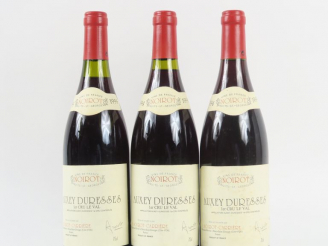 Vente aux enchères 3 BOUTEILLES AUXEY DURESSES 1er CRU 'LE VAL' A. NOIROT CARRIÈRE - 1994