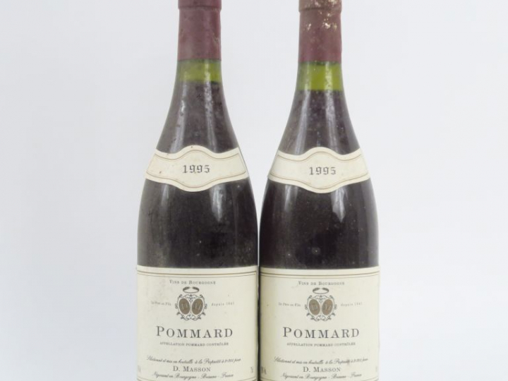 2 BOUTEILLES POMMARD D. MASSON - 1995