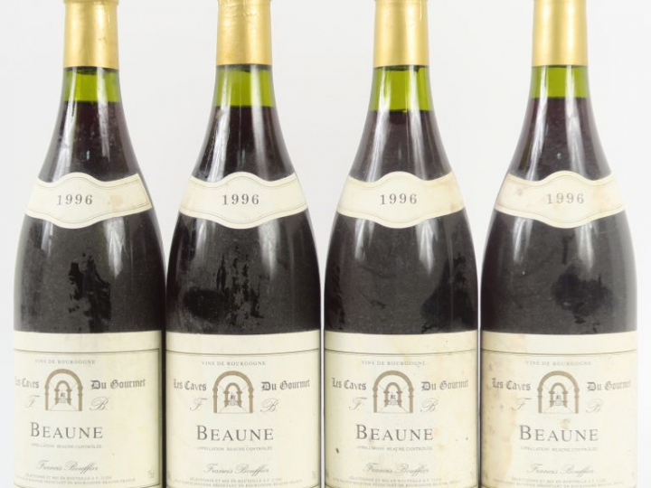 4 BOUTEILLES BEAUNE FRANCOIS BOUFFIER - 1996