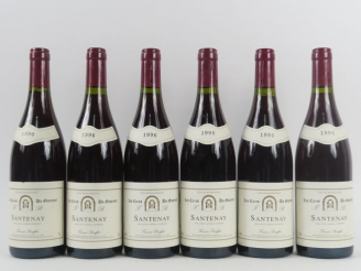 Vente aux enchères 6 BOUTEILLES SANTENAY FRANCOIS BOUFFIER - 1995