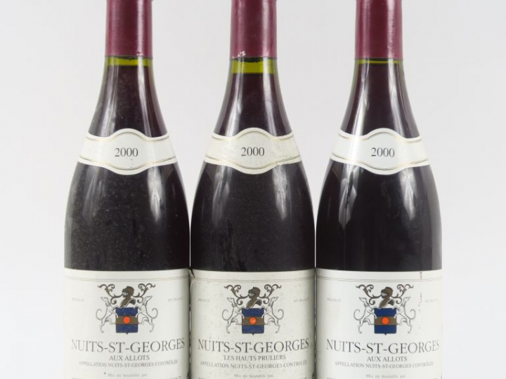 3 BOUTEILLES NUITS SAINT GEORGES 'LES HAUTS PRULIERS' BERTRAND MACHARD