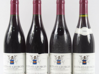 Vente aux enchères 4 BOUTEILLES NUITS SAINT GEORGES 'LES HAUTS PRULIERS' BERTRAND MACHARD