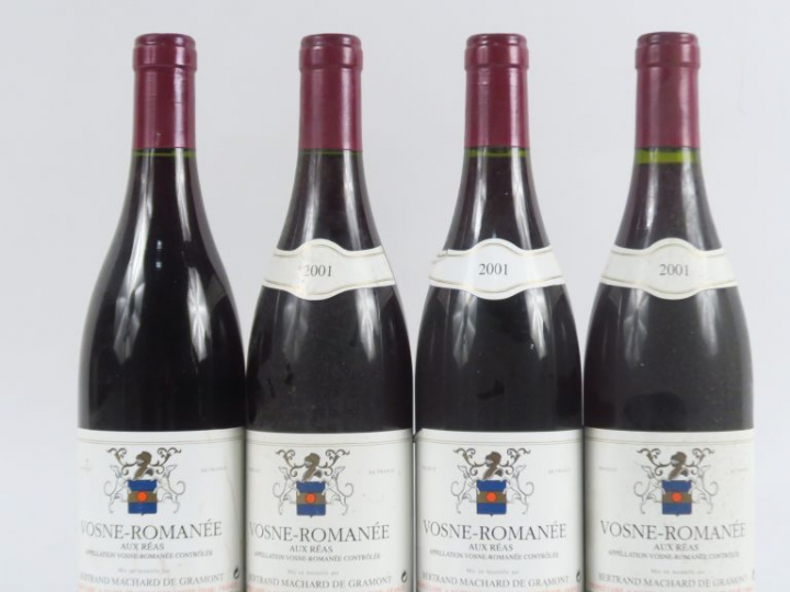 4 BOUTEILLES VOSNE ROMANÉE 'AUX RÉAS' BERTRAND MACHARD DE GRAMONT - 20