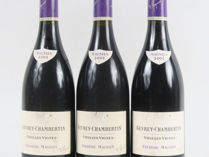 3 BOUTEILLES GEVREY CHAMBERTIN 'VIEILLES VIGNES' FREDERIC MAGNIEN - 20