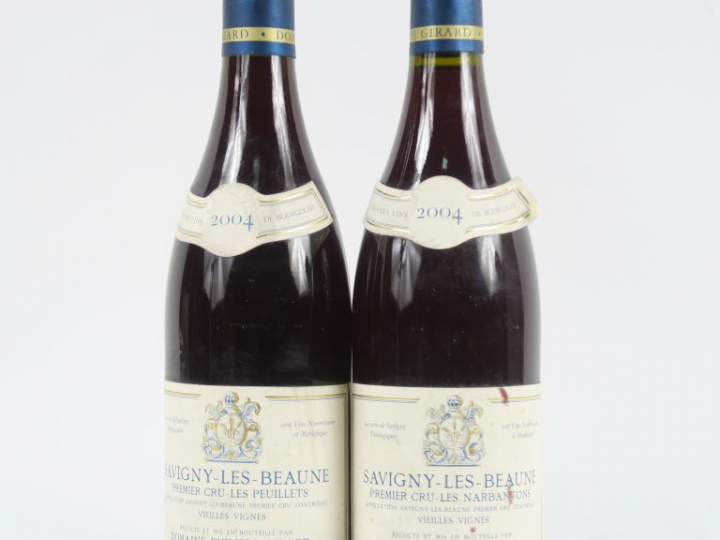 2 BOUTEILLES SAVIGNY LES BEAUNE 1er CRU 'LES PEUILLETS' DOMAINE PHILIP