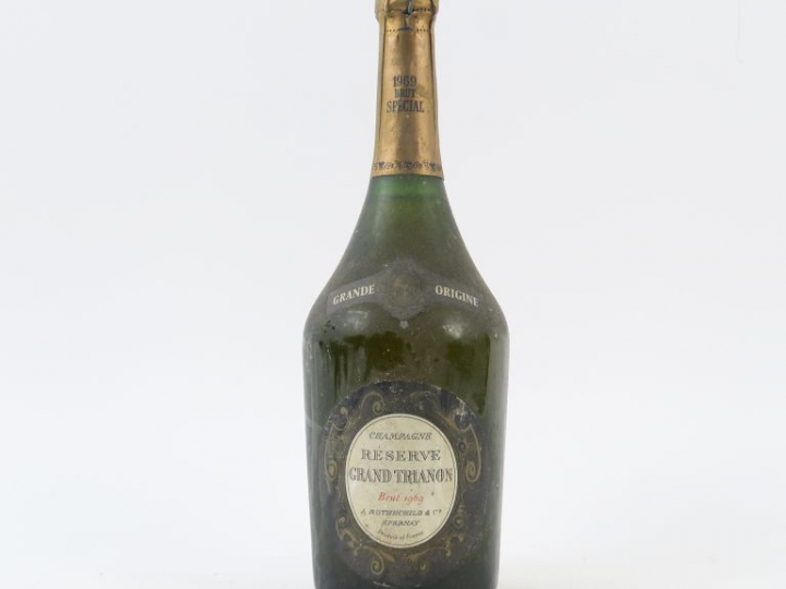 1 BOUTEILLE CHAMPAGNE GRAND TRIANON 'RESERVE' A. ROTHSCHILD - 1969 - 0