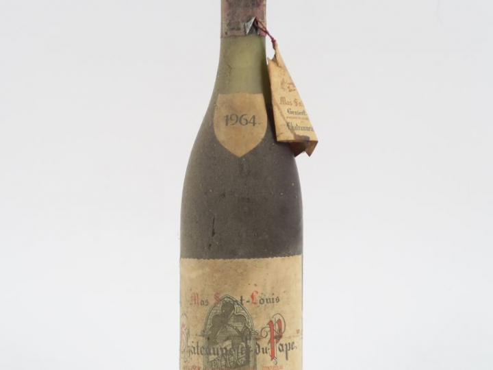1 BOUTEILLE MAS SAINT LOUIS CHÂTEAUNEUF DU PAPE - 1964 - BS