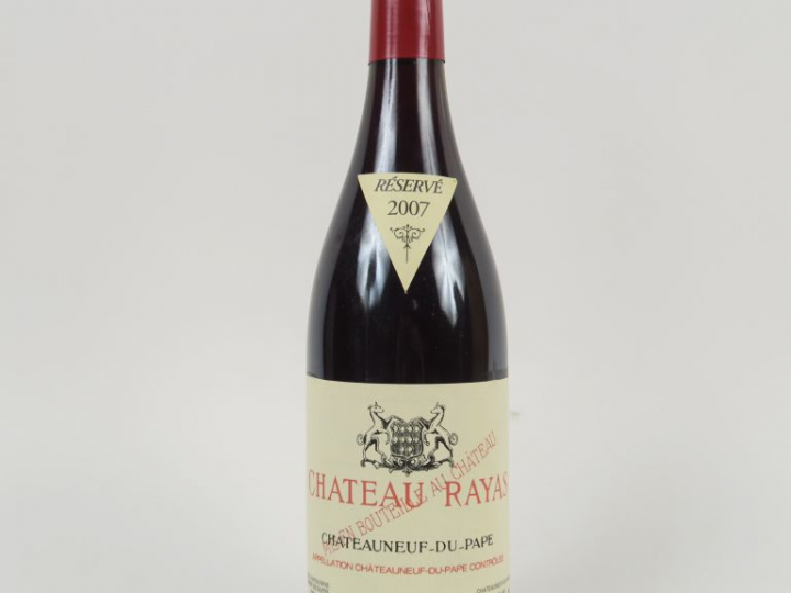 1 BOUTEILLE CHÂTEAU RAYAS CHÂTEAUNEUF DU PAPE - 2007