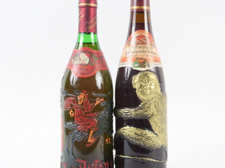 Vente aux enchères 2 BOUTEILLES VIN ALLEMAND - 1988