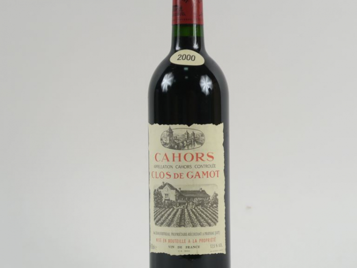 1 BOUTEILLE CLOS DE GAMOT CAHORS - 2000