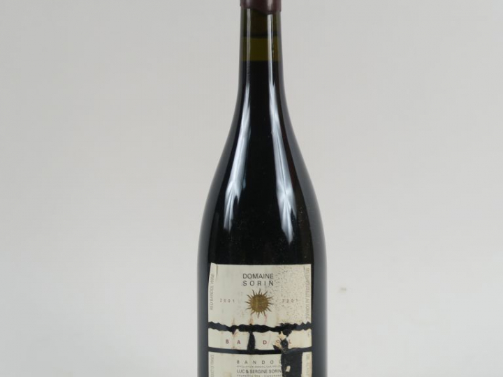 1 BOUTEILLE DOMAINE SORIN BANDOL - 2001 - EA
