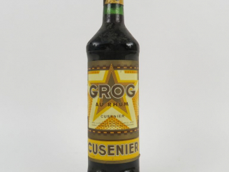 Vente aux enchères 1 BOUTEILLE GROG AU RHUM CUSENIER
