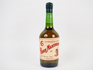 Vente aux enchères 1 BOUTEILLE RHUM MARTINIQUE