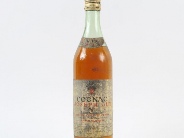 1 VIEILLE BOUTEILLE COGNAC JOSEPH GUY