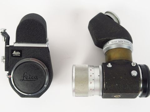 Leitz : Visoflex III prisme 16499, Visoflex 1 loupe