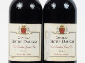Vente aux enchères 2 BOUTEILLES CHÂTEAU TERTRE DAUGAY GCC ST EMILION - 2009 - 1 ED