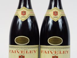 Vente aux enchères 2 BOUTEILLES VOSNE ROMANEE 1er CRU 'LES CHAUMES' FAIVELEY - 2000 - 1 E