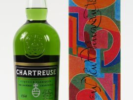 Vente aux enchères 1 BOUTEILLE CHARTREUSE VERTE 1764 - 250 eme ANNIVERSAIRE - COFFRET