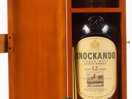 1 BOUTEILLE WHISKHY KNOCKANDO 12 ANS - 1991 - COFFRET