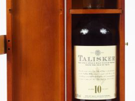 Vente aux enchères 1 BOUTEILLE WHISKHY TALISKER 10 ANS 45.8 % - COFFRET