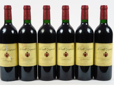 6 BOUTEILLES CHÂTEAU LA VOULTE GASPARETS 'CUVEE ROMAIN PAUC' - 1998 - 