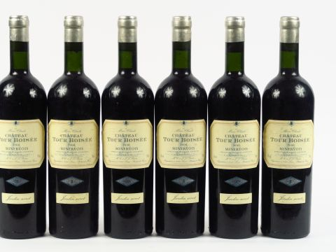 6 BOUTEILLES CHÂTEAU LA TOUR BOISEE 'JARDIN SECRET' MINERVOIS - 2000