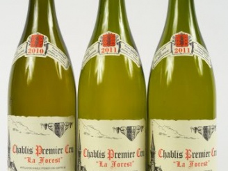 Vente aux enchères 3 BOUTEILLES CHABLIS 1er CRU 'LA FOREST' VINCENT DAUVISSAT - 2 de 2011