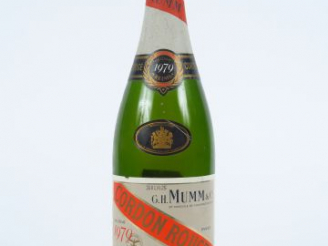 Vente aux enchères 1 BOUTEILLE CHAMPAGNE MUMM CORDON ROUGE - 1979