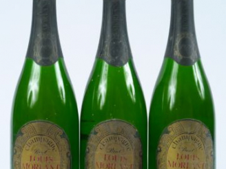Vente aux enchères 3 BOUTEILLES CHAMPAGNE LOUIS MORLANT - 1979