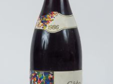 Vente aux enchères 1 BOUTEILLE CÔTE ROTIE 'LA TURQUE' E. GUIGAL - 1986