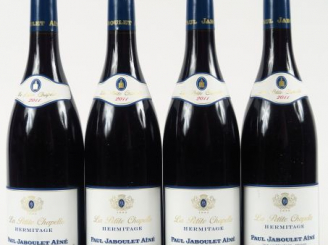 Vente aux enchères 4 BOUTEILLES HERMITAGE 'LA PETITE CHAPELLE' PAUL JABOULET AÎNE - 2011