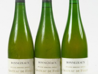 Vente aux enchères 3 BOUTEILLES BONNEZEAUX CHÂTEAU DE FESLES - 1982