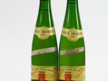 2 BOUTEILLES GEWURZTRAMINER S.G.N. TRIMBACH - 1983