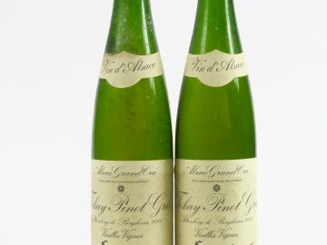 2 BOUTEILLES TOKAY PINOT GRIS GC 'ALTENBERG DE BERGHEIM' V.V. LORENTZ 
