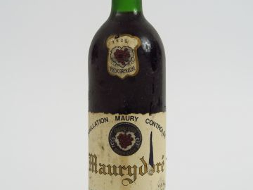 1 BOUTEILLE MAURY DORE CAVE ESTEVE DESIRE - 1925 - BG+/BS