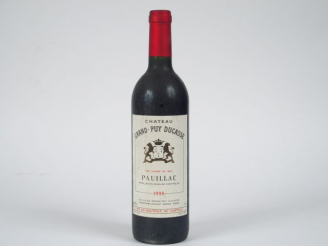Vente aux enchères 1 BOUTEILLE CHÂTEAU GRAND PUY DUCASSE GCC PAUILLAC - 1990