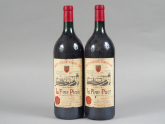 Vente aux enchères 2 MAGNUMS CHÂTEAU LA FLEUR PICON ST EMILION GC - 1990 - ELA
