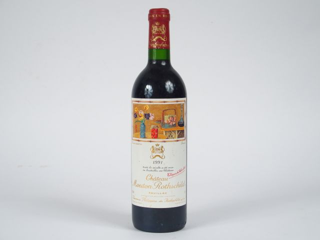 1 BOUTEILLE CHÂTEAU MOUTON ROTHSCHILD 1er GCC PAUILLAC - 1991