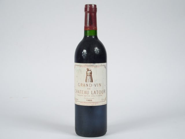 1 BOUTEILLE CHÂTEAU LATOUR 1er GCC PAUILLAC - 1993 - ETLA