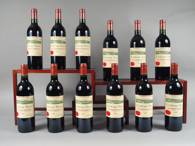 12 BOUTEILLES CHÂTEAU PAVIE 1er GCC ST EMILION - 1994 - CBO