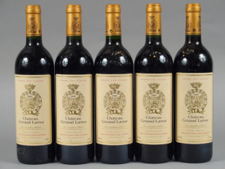 Vente aux enchères 5 BOUTEILLES CHÂTEAU GRUAUD LAROSE GCC ST JULIEN - 1995