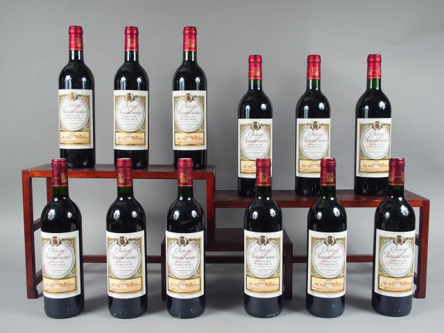12 BOUTEILLES CHÂTEAU RAUZAN GASSIES GCC MARGAUX - 1995