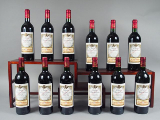 Vente aux enchères 12 BOUTEILLES CHÂTEAU RAUZAN GASSIES GCC MARGAUX - 1995