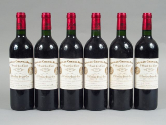 Vente aux enchères 6 BOUTEILLES CHÂTEAU CHEVAL BLANC 1er GCC ST EMILION - 1997 - 1 ETLA